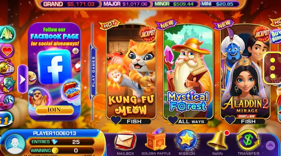 golden dragon fish game