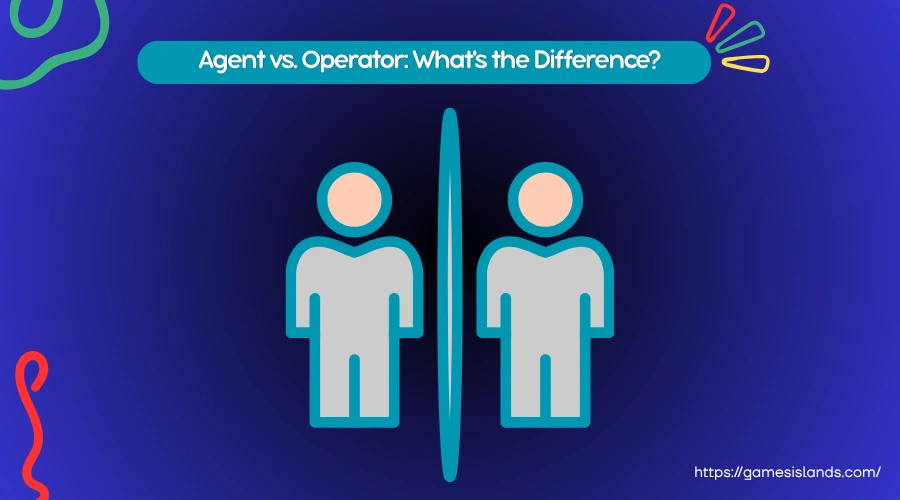 agent vs operator icon 