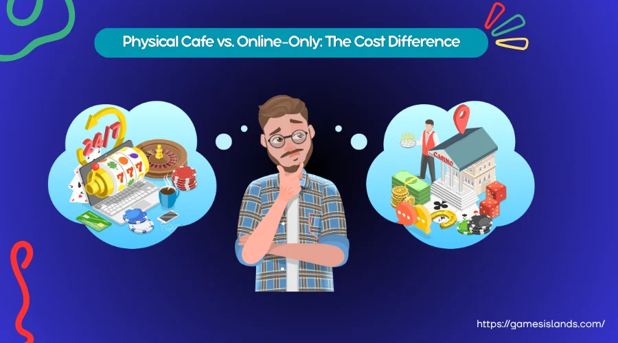 man comparing options icon