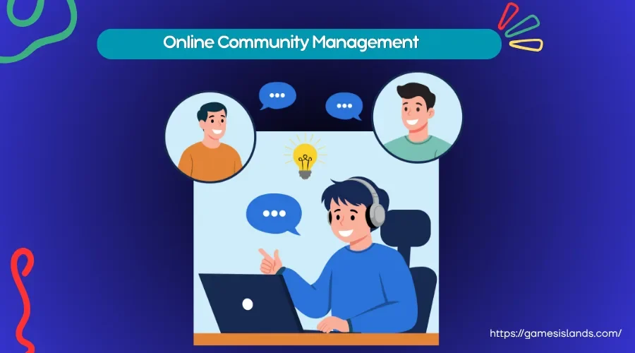 operator talking to clients icon