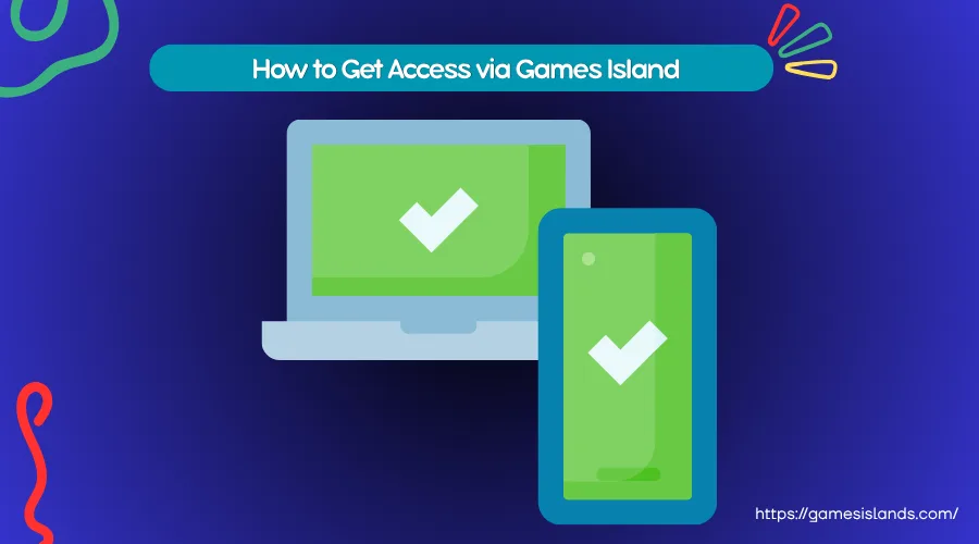 green checkmark on desktop and mobile device