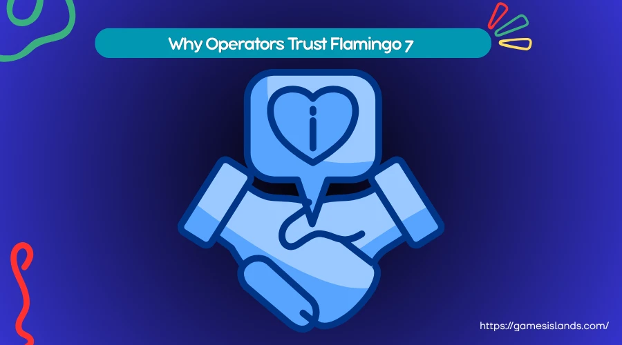 Blue handshake icon with heart and info bubble, representing trust and reliable assistance