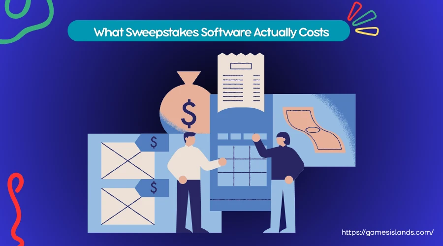 What sweepstakes software actually costs - operator weighing build vs buy pricing decision