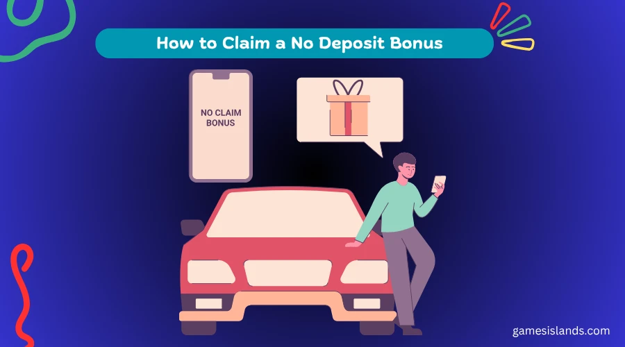 man standing next to the car claiming a bonus