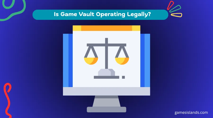 legality icon on Desktob Monitor illustration