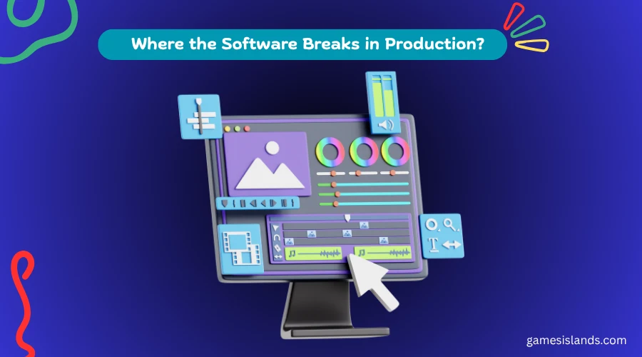 Screens with gears and moving parts illustration