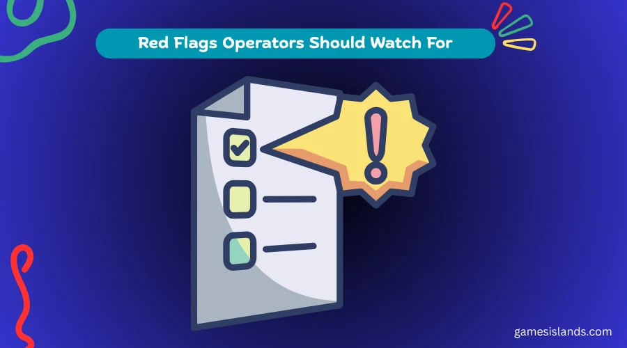checklist illustration red flags