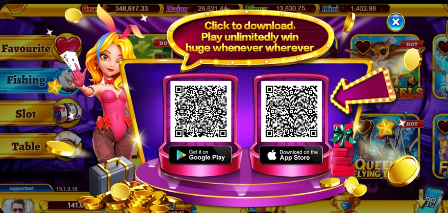 ultra panda app download QR 